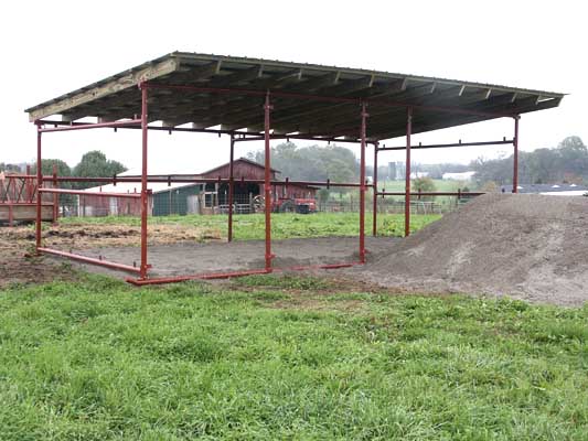 Sheds with Metal Roofs